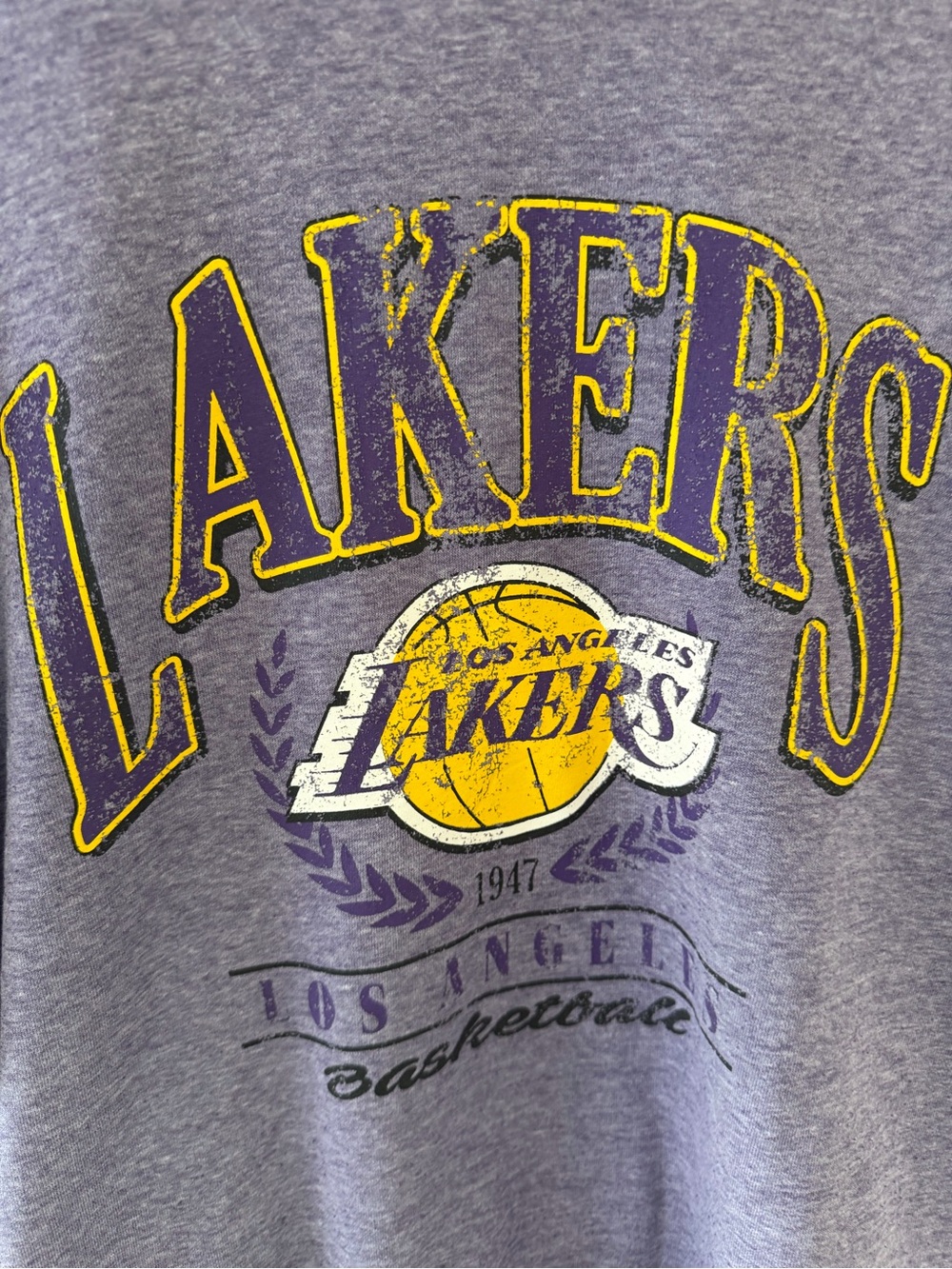 Vintage Lakers Purple Sweatshirt - Picture 2 of 4